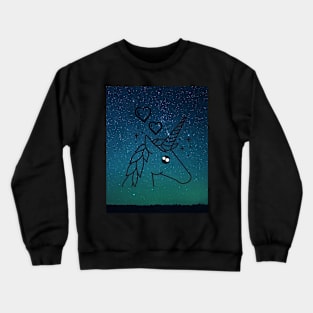 Unicorn Deep Blue Crewneck Sweatshirt